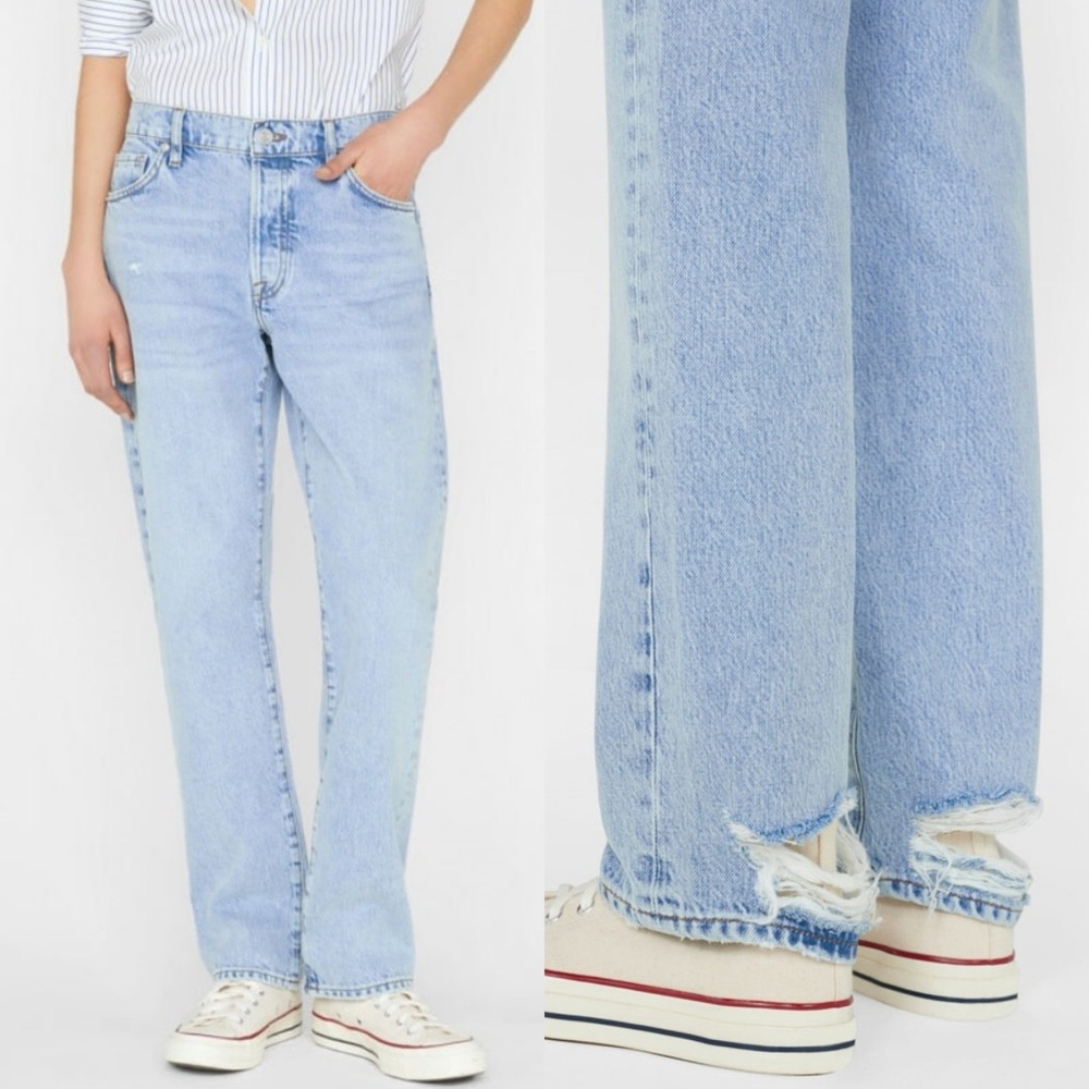 Frame Le Slouch Straight-Leg Jeans